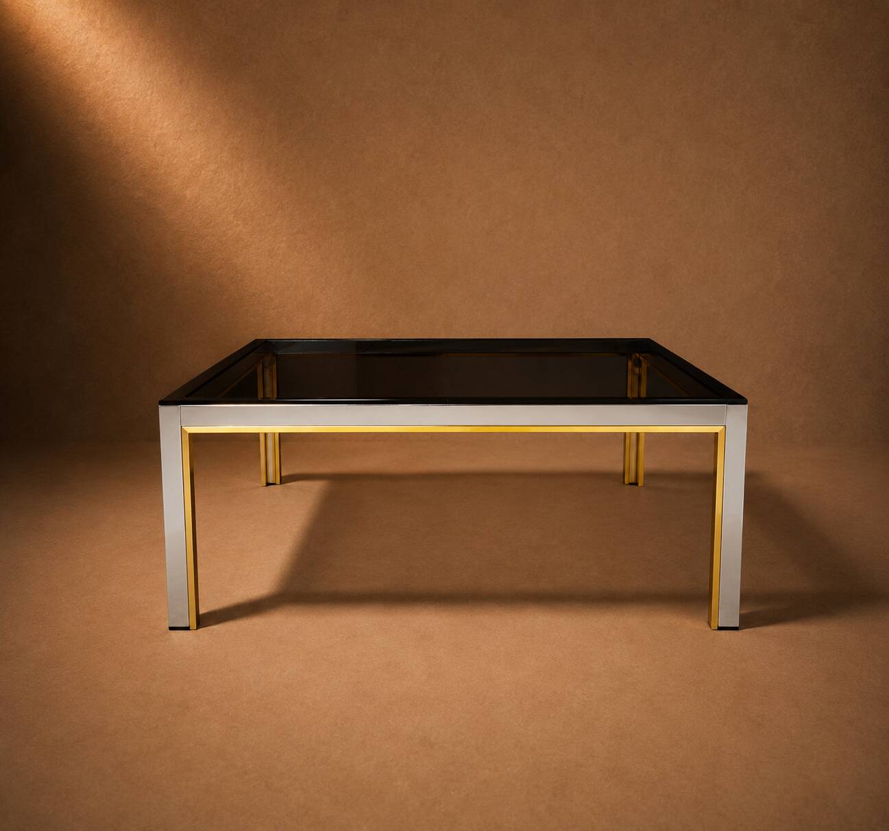 Table basse signée Renato Zevi, Italie, années 1970
