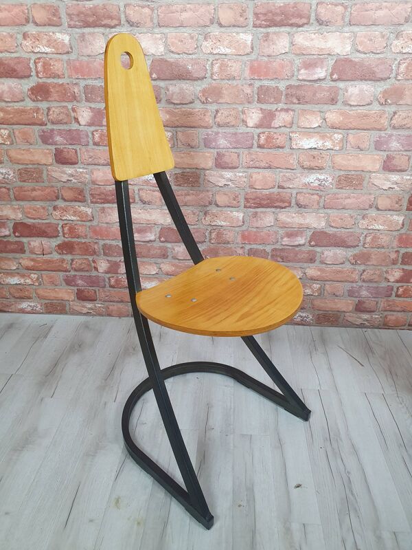 Chaise 'Arii' rénovée par Mirima Design, France années 1970