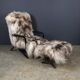 VINTAGE 20thC OSVALDO BORSANI FOR TECNO SPA LOUNGE CHAIR & FOOTSTOOL c.1950