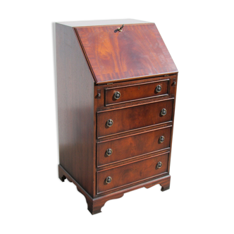 Desk, scriban, English-style dresser