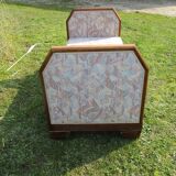 Antique Art Deco sofa bed