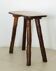 Olive wood stool, France 1970s