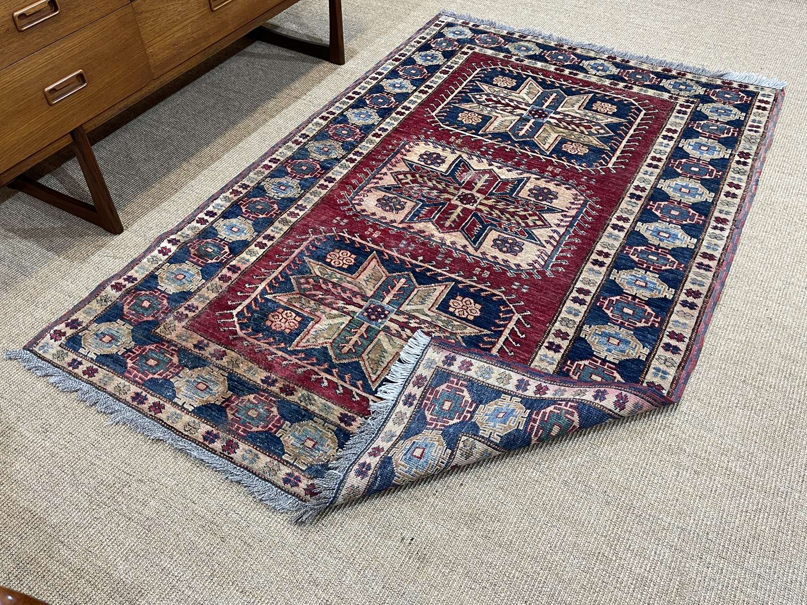 Iranian handmade wool carpet