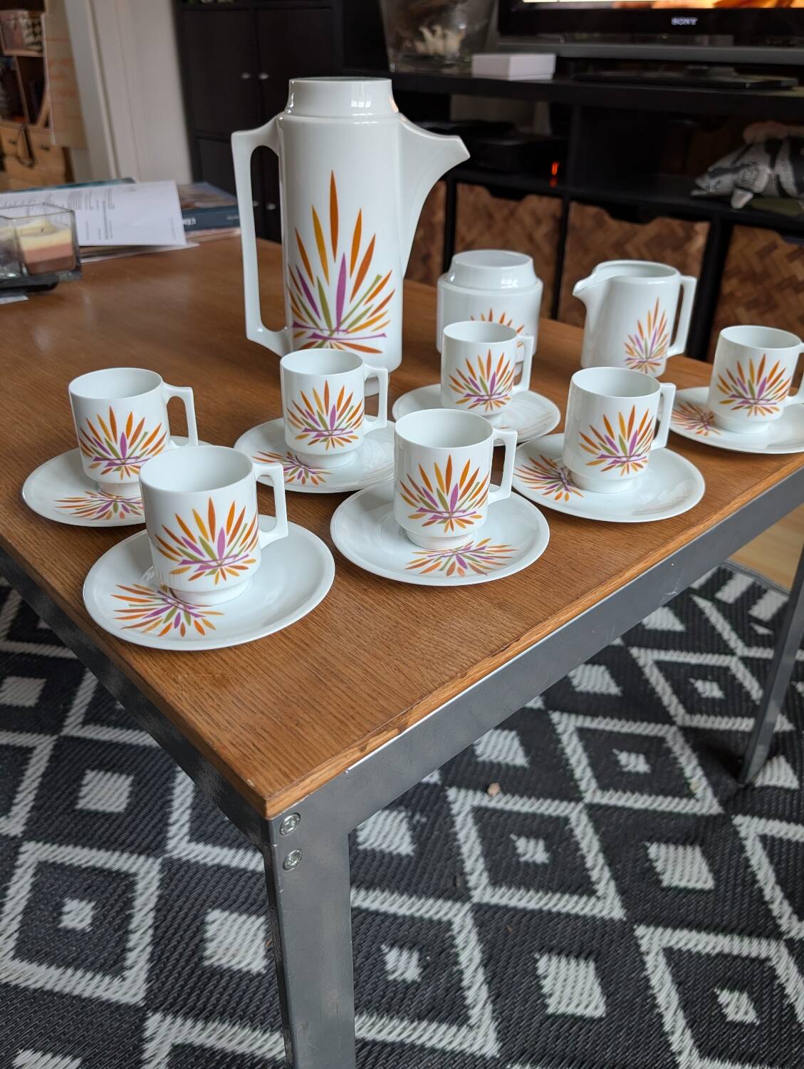 Coffee service limoges - jammet-seignolles "oslo"