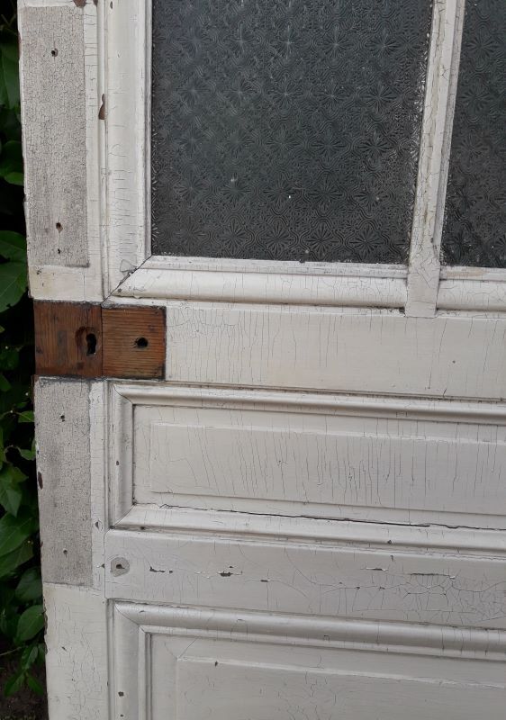 Porte 79,5x219,5 vitrée en haut
