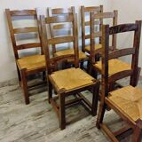 6 chaises Baumann