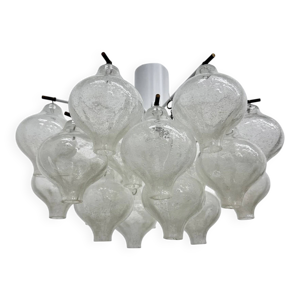 Plafonnier en verre Tulipan
