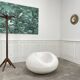 Fauteuil "Ball" 1970 retapissé
