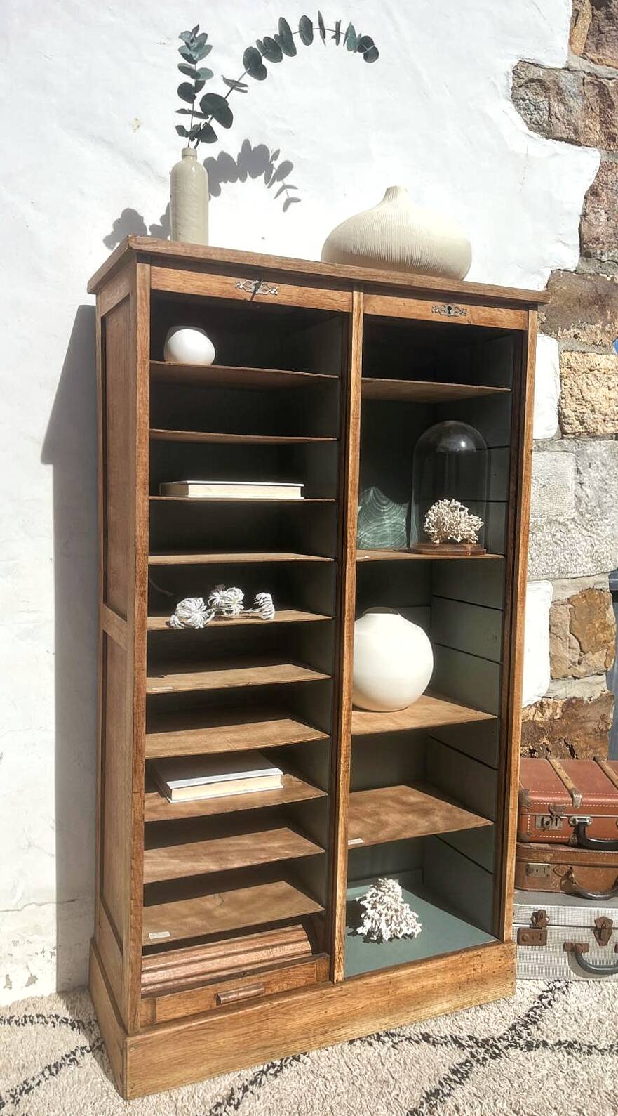 filing cabinet curtain