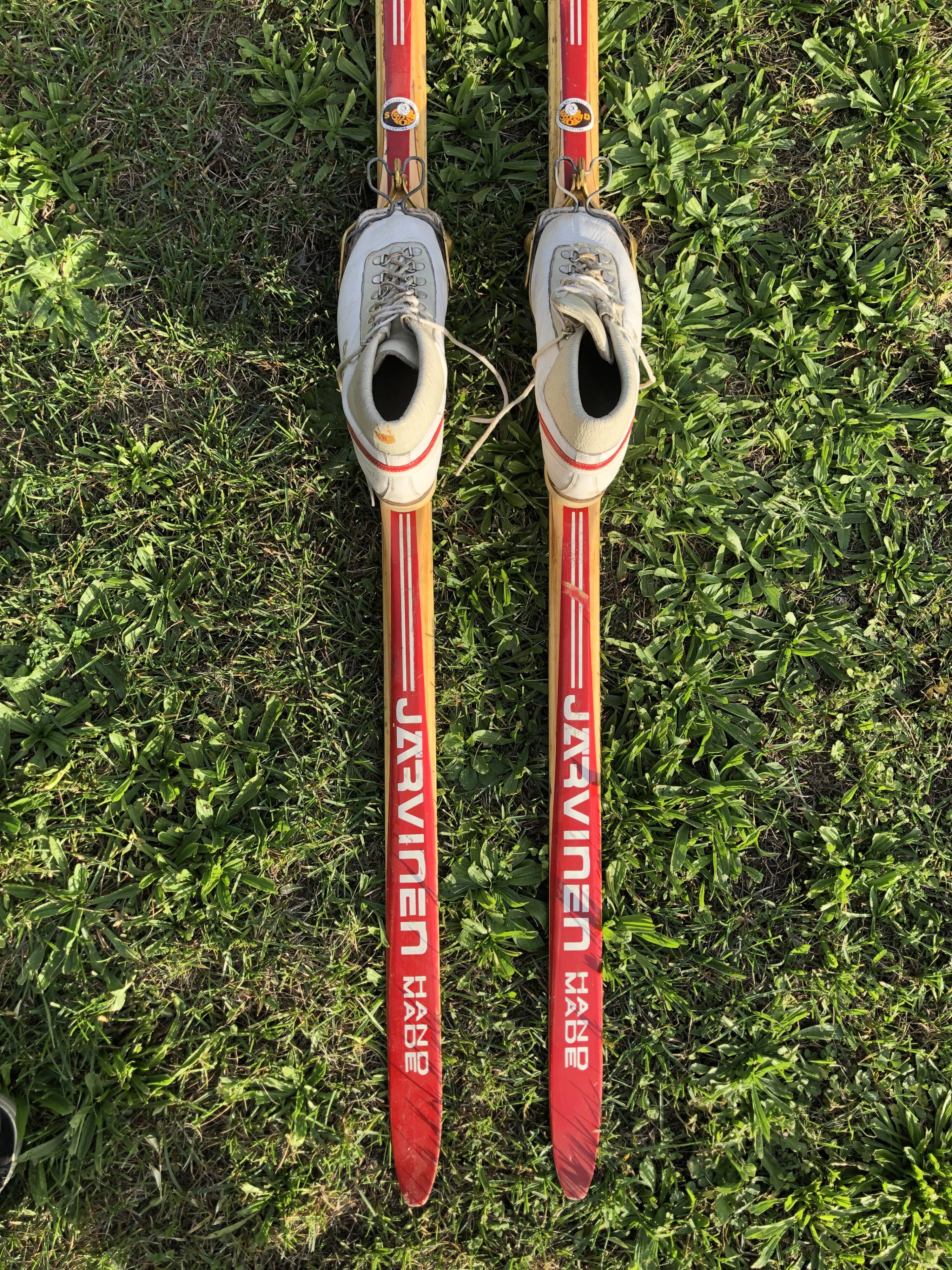 Esko Jarvinen vintage skis