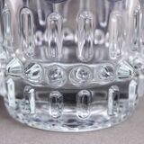 Vintage Sklo Union Molded Glass Vase 1970