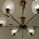 Light fixture from the 40s/50s with 6 arms.