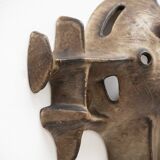 Brutalist wall lamp by Matt Camps for Loré Ceramics, the Netherlands, 1960s
