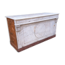 19th century marble bakery counter