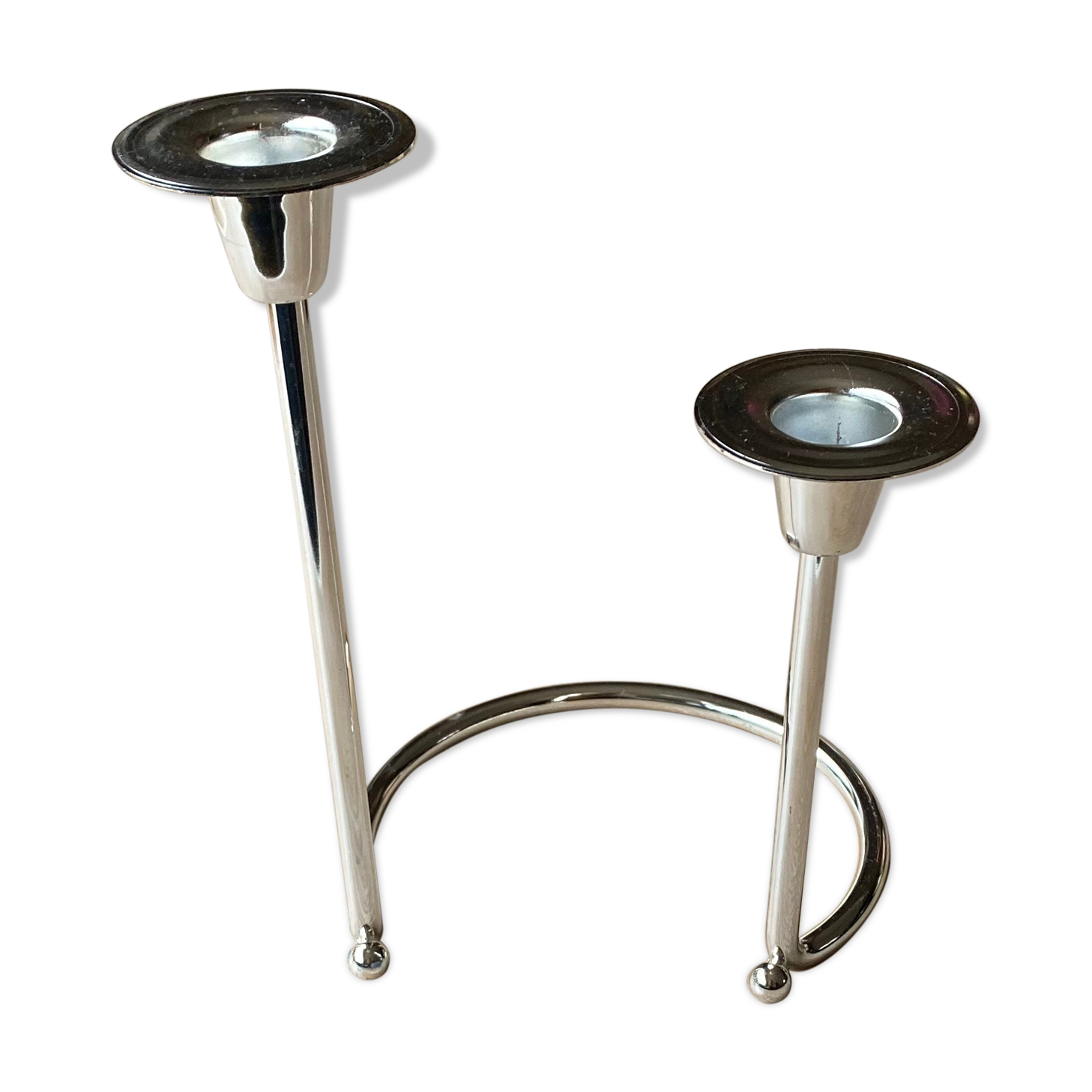 Bmf nagel silver metal chandelier