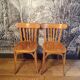 Paire de chaises de bistrot Baumann vintage