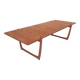 Large teak coffee table by Peter Hvidt and Orla Molgaard Nielsen model FD 575 for France and Son