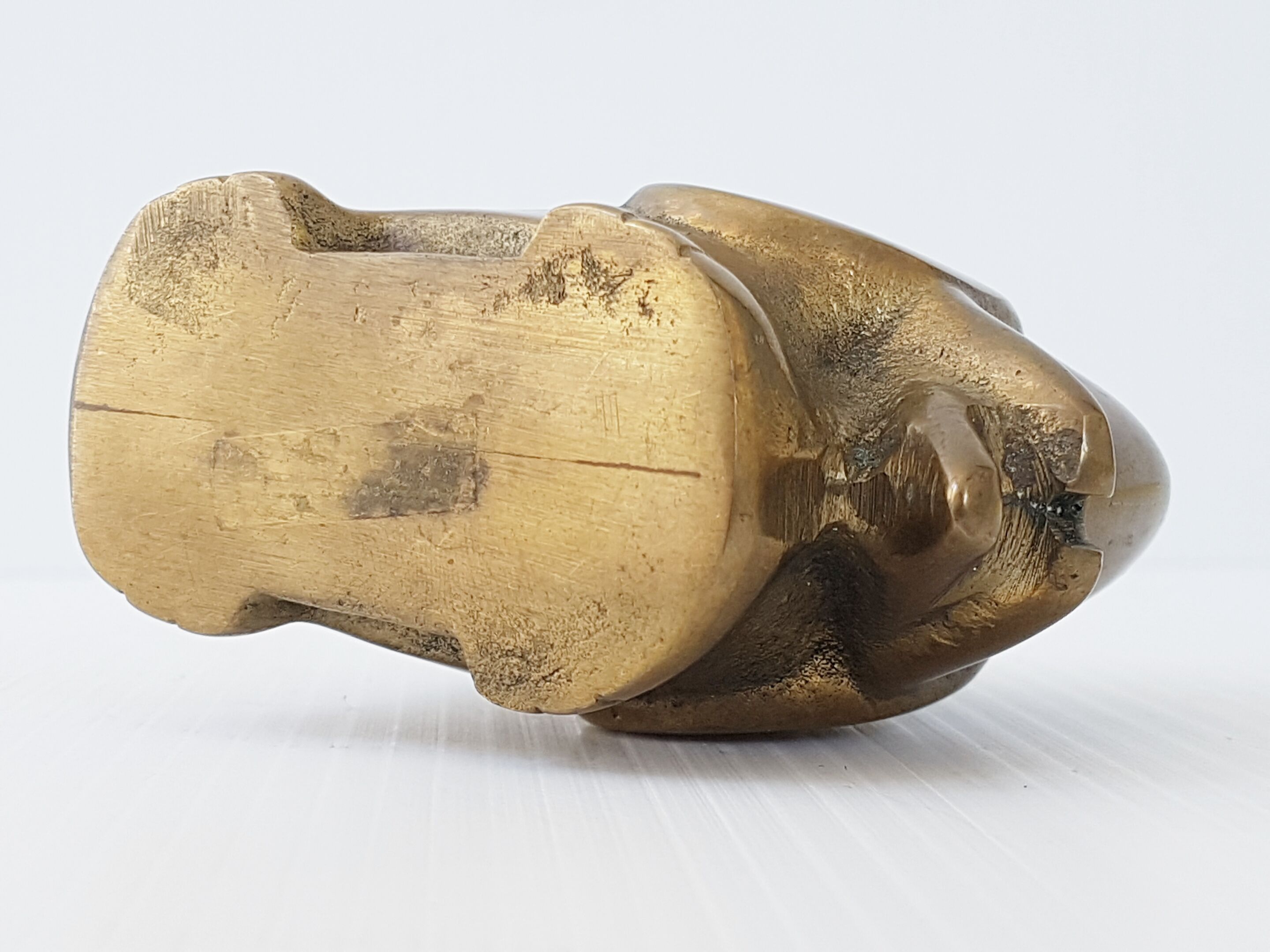 1970 Golden brass elephant