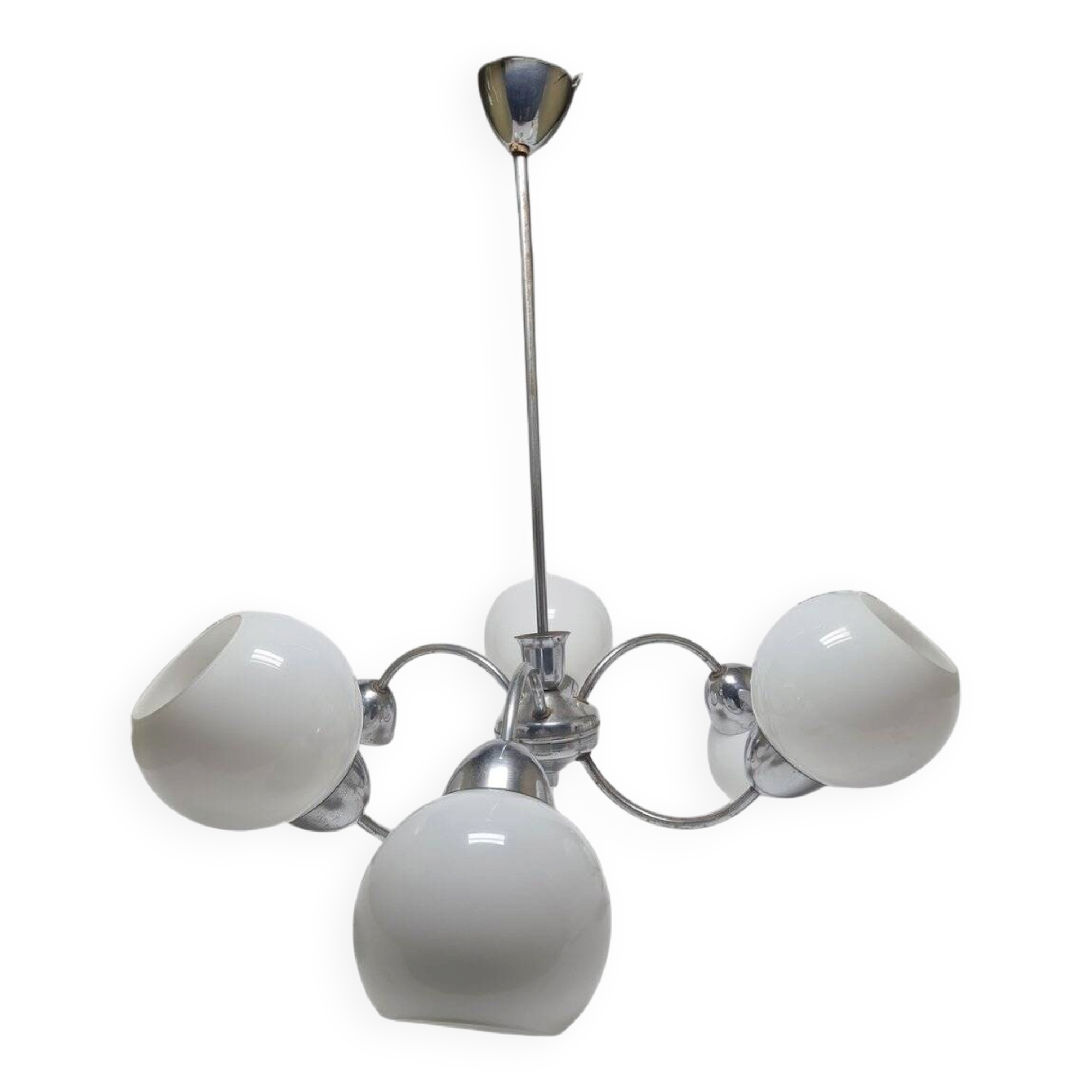 Art Deco style chandelier, Poland, 1960s