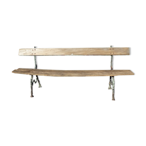 banc XIX ème fonte faux