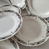 Longchamp Paimpol model plates