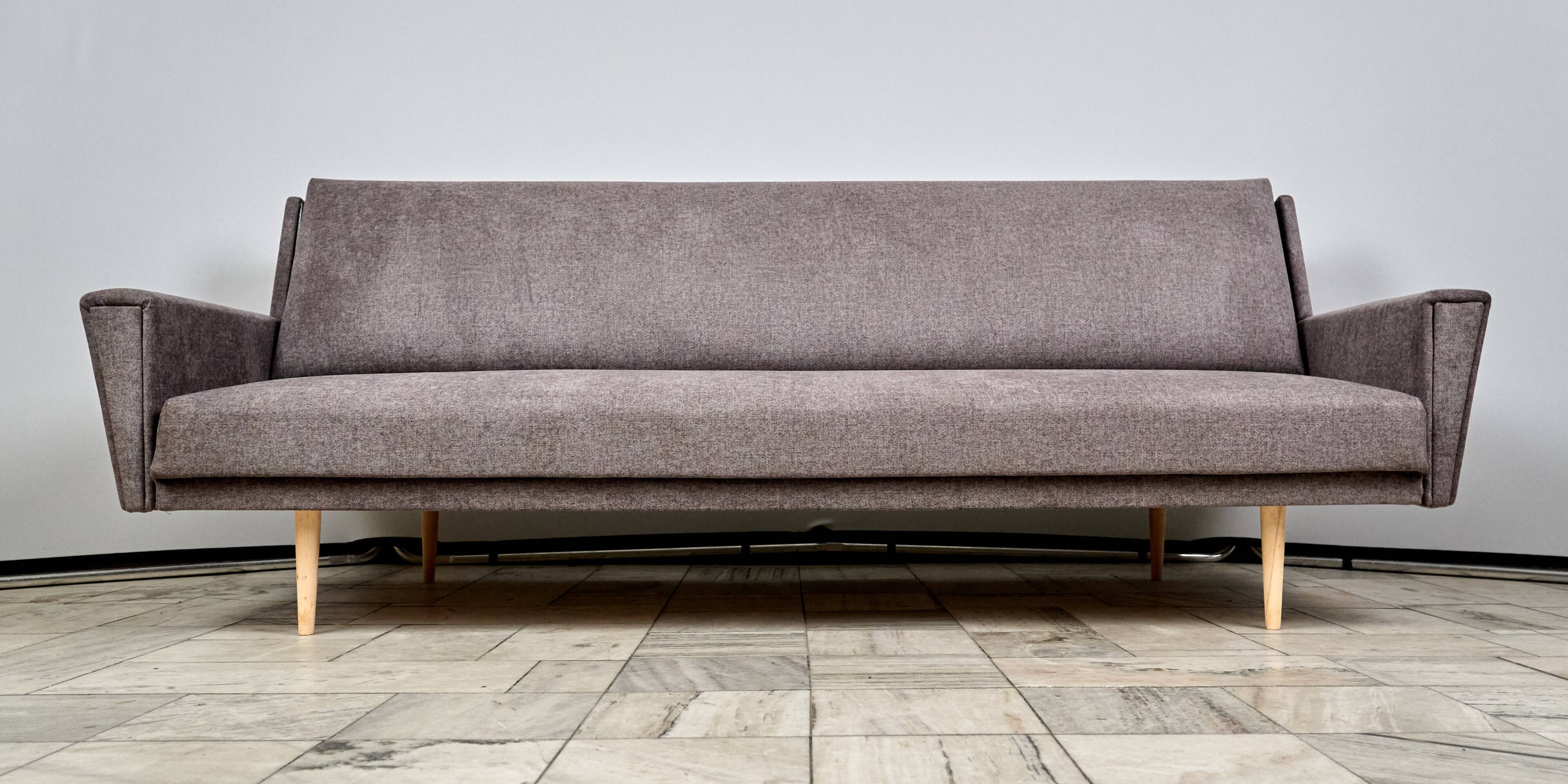 Vintage Sofa Bed by UP-Zavody, 1960s, Czechoslovakia
