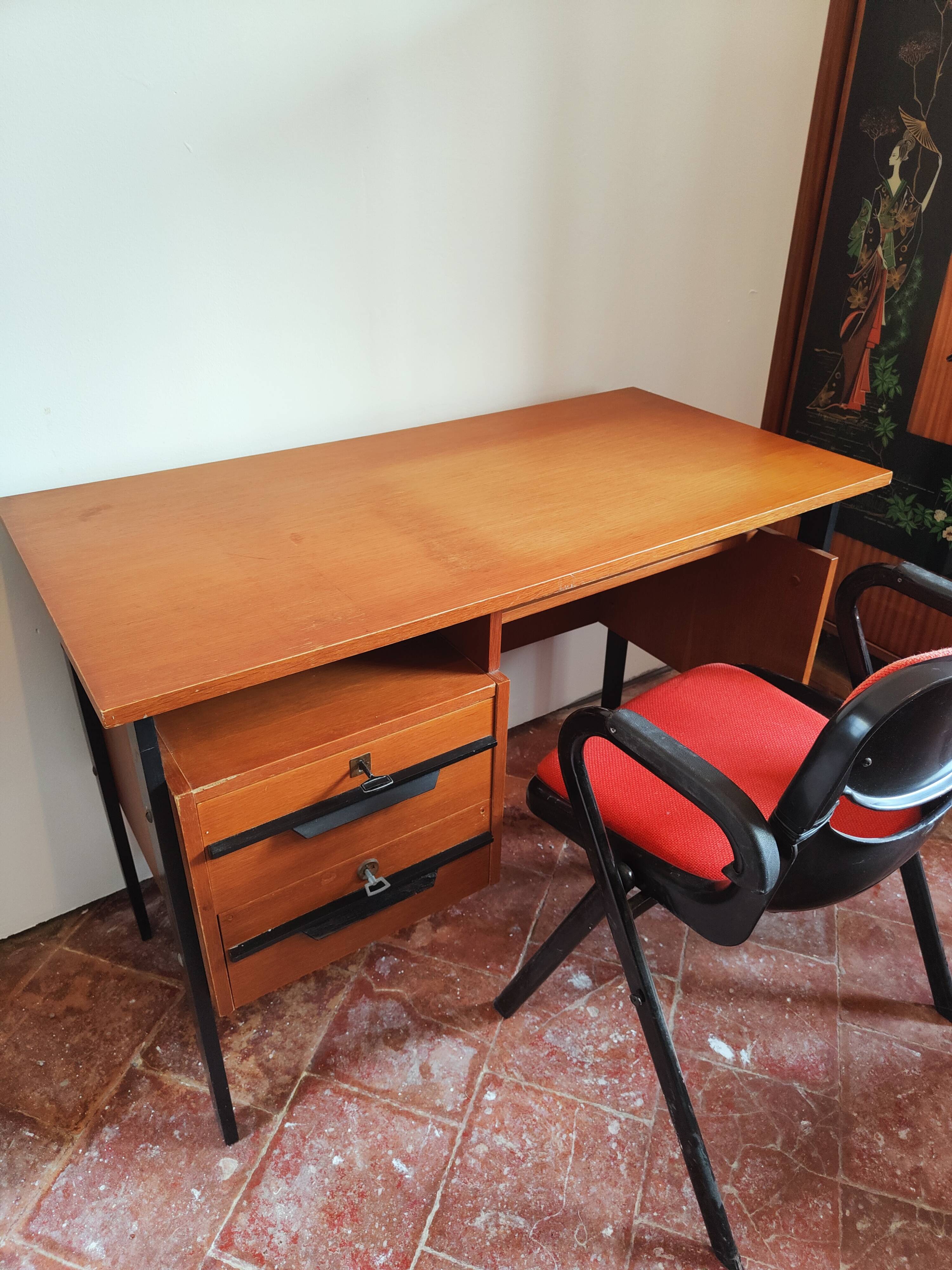 Vintage modernist style desk