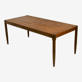 Table basse scandinave en teck année 60