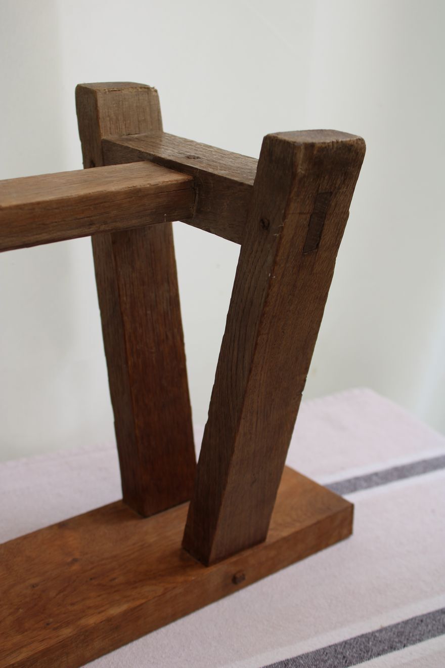Wooden bench