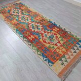 Handmade Persian Gashqaï corridor rug