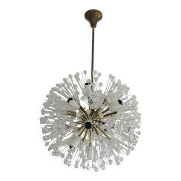 snowball, Dandelion, 17 lights, Emil Stejnar for Rupert Nikoll, Austria 50s
