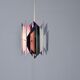 Tivoli Pendant Lamp by Simon Henningsen for Lyfa. Denmark 1962 (blk)