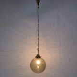 Mid-century Glass Pendant,Kamenicky Senov,1960's.