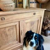 Solid wood sideboard