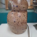 Owl night lamp in sandstone Guy Baudat