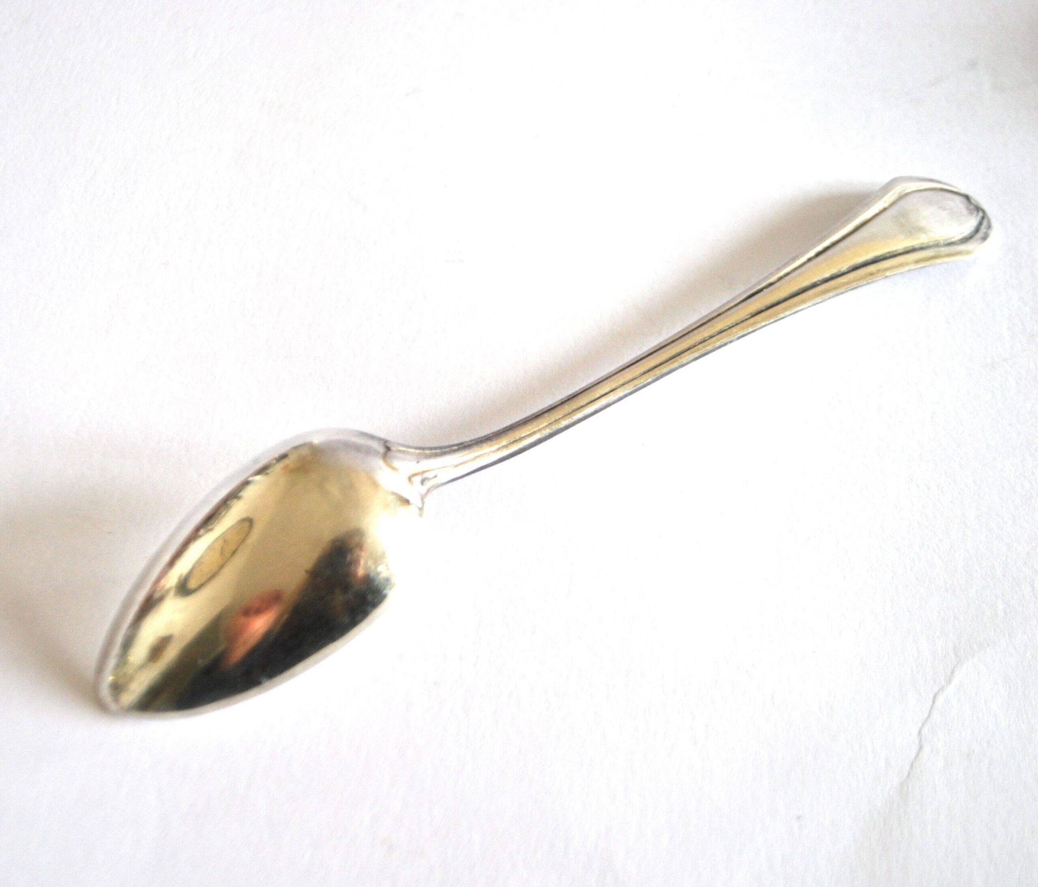 Christofle Printania Art Deco coffee spoon by Luc Lanel 13.8 cm