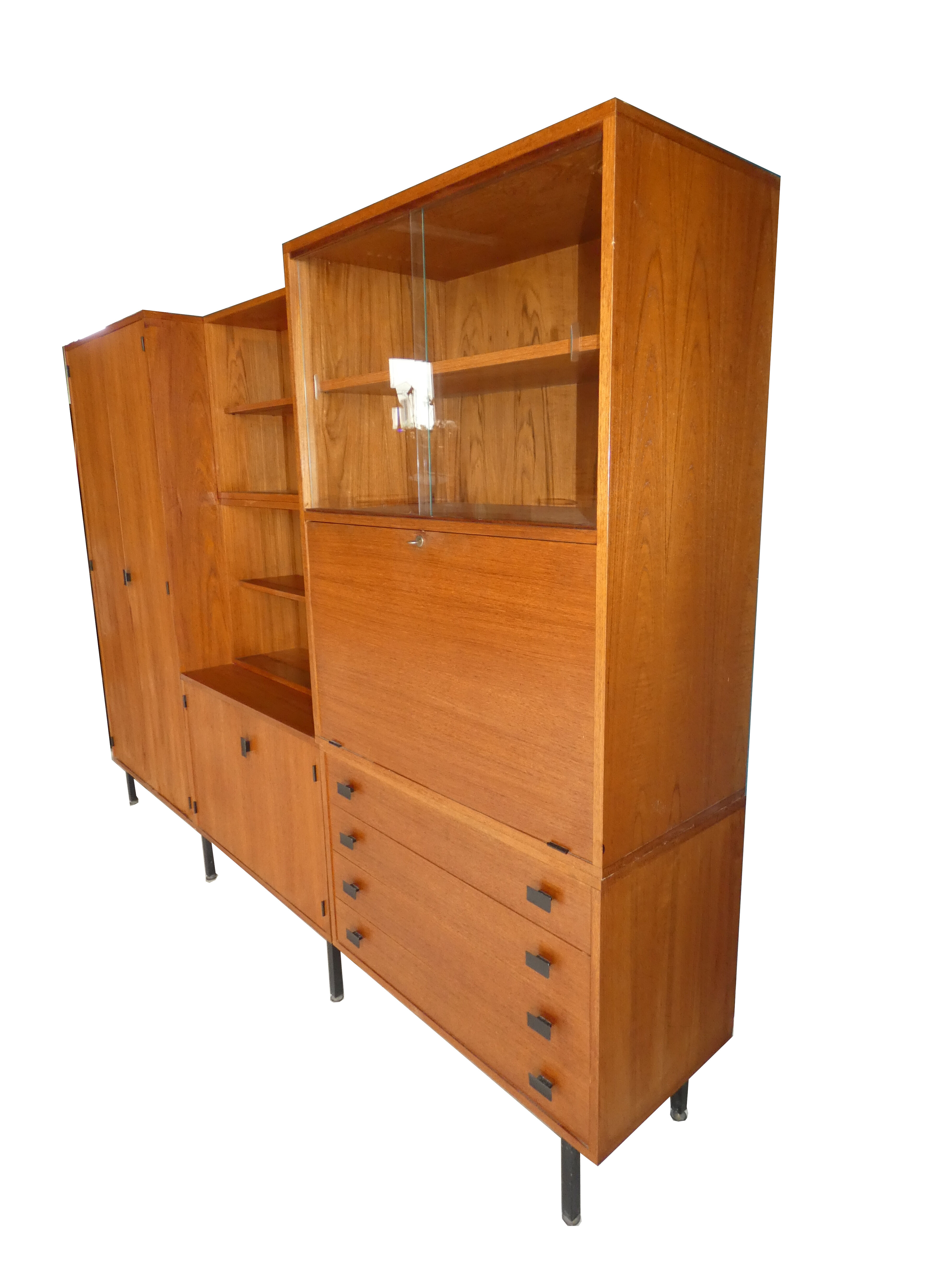 Secretary in teak 1950