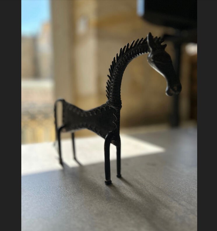 Ethnic figurines zoomorphic metal Orissa