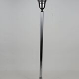 Art deco lamp / floor lamp in chrome metal
