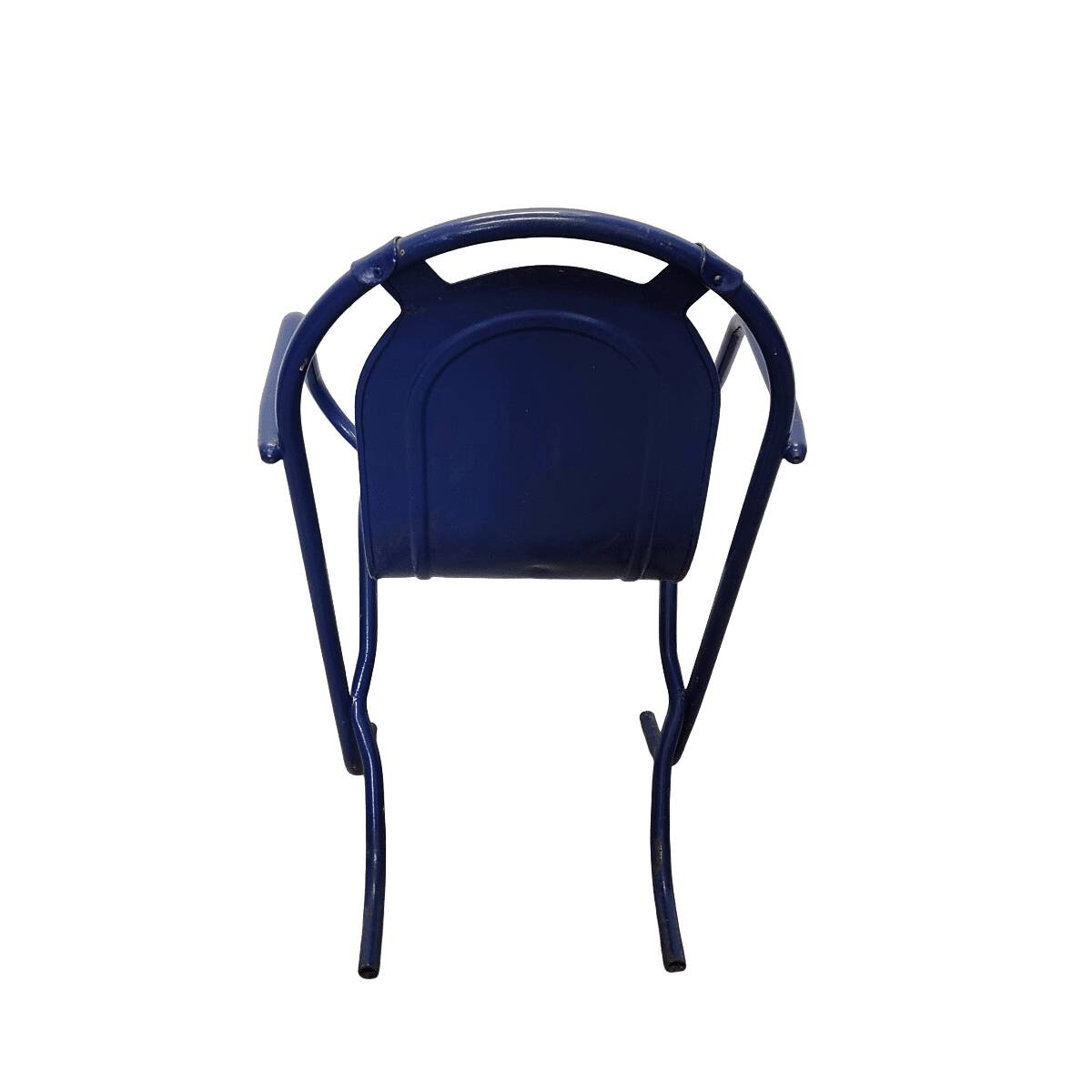 Vintage Harry Sebel Stak A Bye Chair Blue, 1950s
