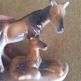 Ceramic horses
