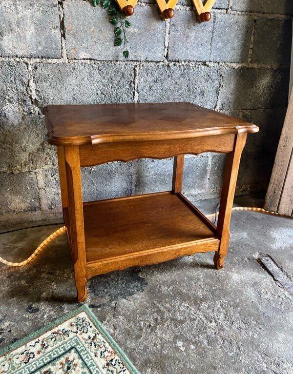 Vintage Napoleon III sideboard in solid oak.