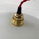 Suspension verre 1970 vintage