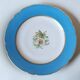 6 dessert plates in porcelain Old Paris 19th century