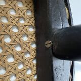 Vintage caned bar stools