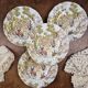 Set of 4 Lunéville Tradition plates – Old pastoral decoration