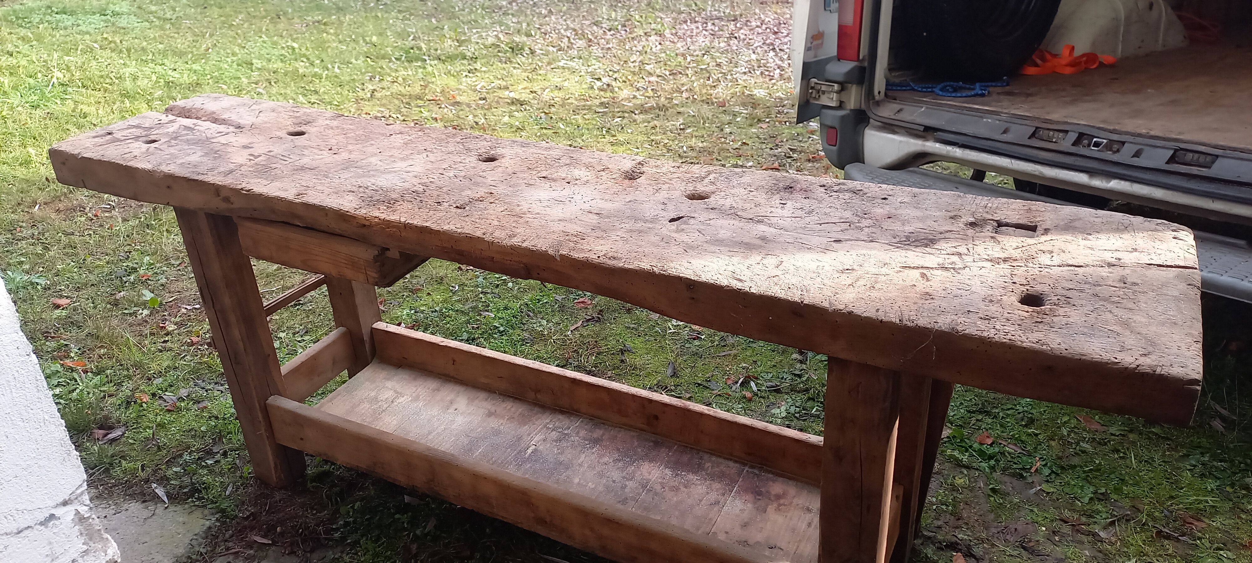 Old workbench 19th century