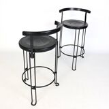 Set of stools and table "Bla station"