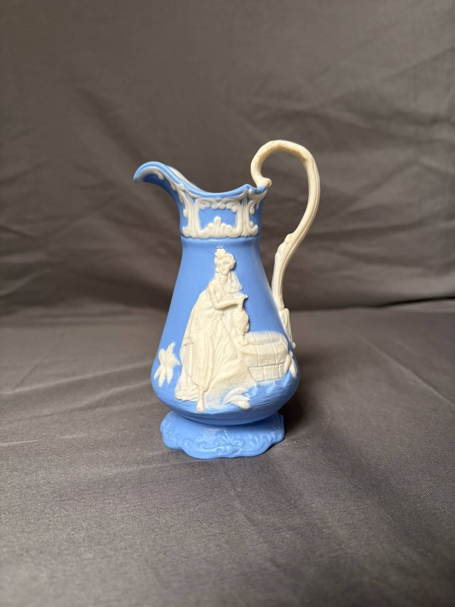 Cruche, pichet, vase en porcelaine victorienne Sam Alcock