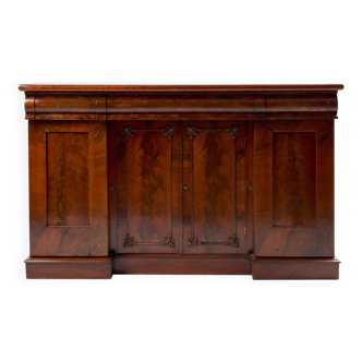Four-door mahogany sideboard